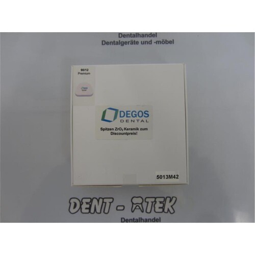 Dental-Blank aus Zirkonoxid - 90-12 Premuim von Degos Dental