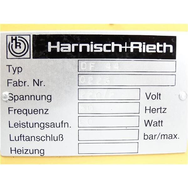 Harnisch+Rieth D-F 44 Fräsgerät  mit Schick C2 Frässpindel