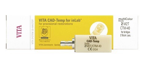 Vita CAD-Temp multiColor Blocks CTM40 | 2 Stück