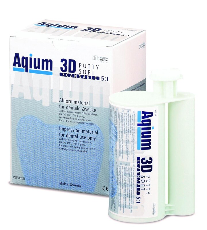 Aqium 3D PUTTY SOFT Abformmaterial 2x 380 ml