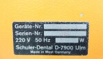 Schuler Dental S-U-Duopol-S Poliermotor Poliereinheit