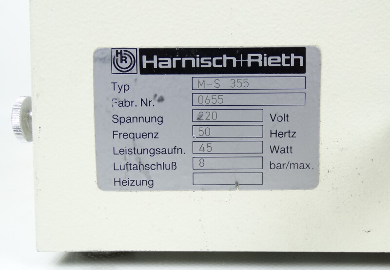 Harnisch+Rieht M-S 355 Sandstrahler
